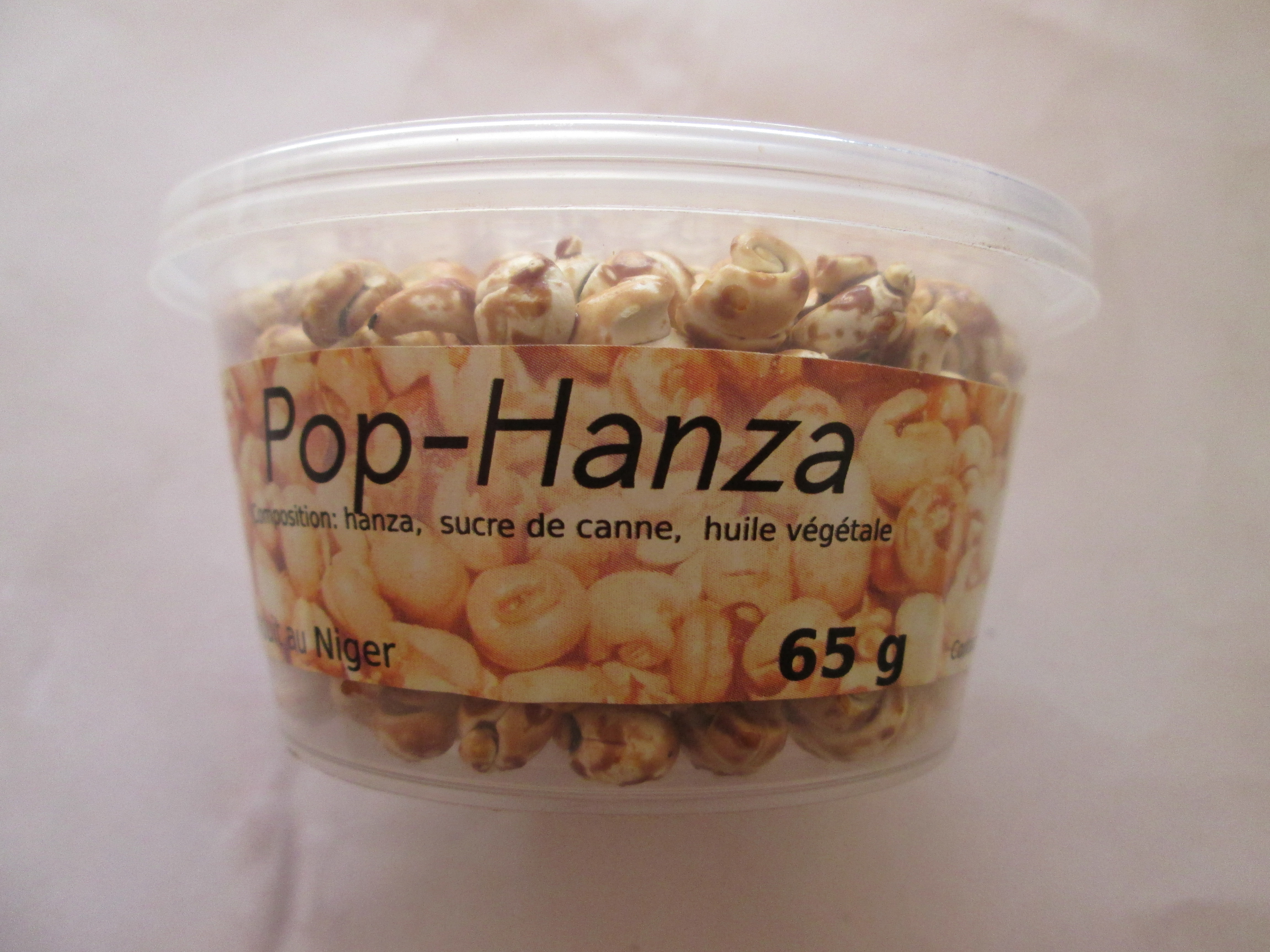 65g box of pop-hanza